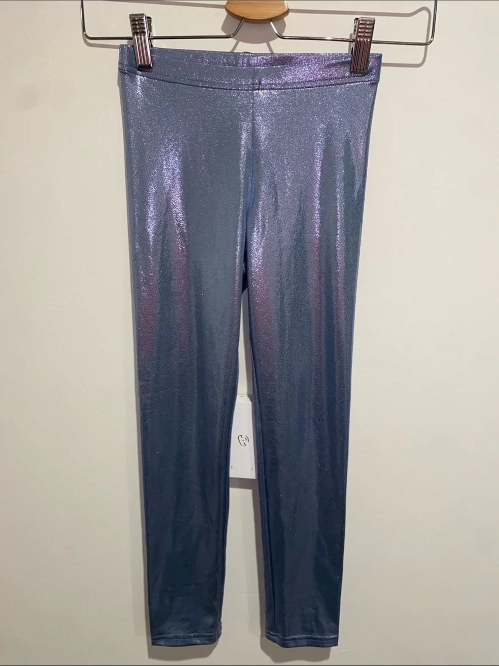 Old Navy Metallic Girls' Leggings Size M (8)